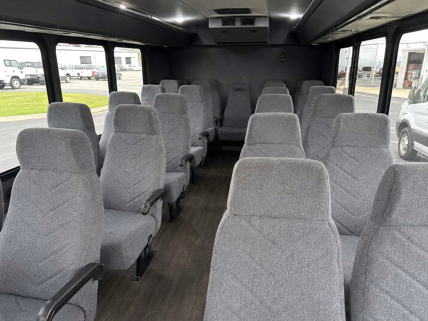 18 passenger minibus inside