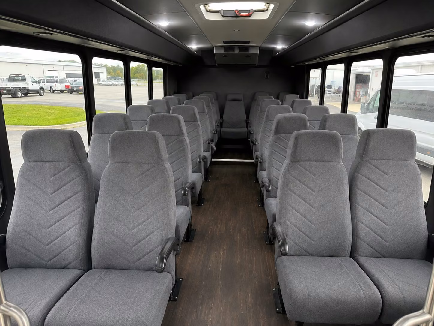 20 passenger minibus inside