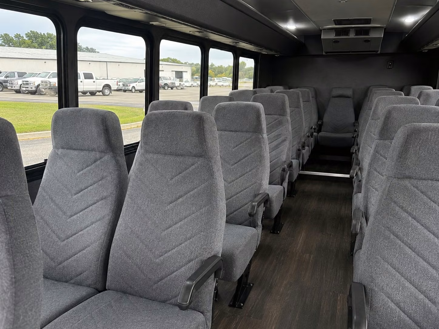 20 passenger minibus interior