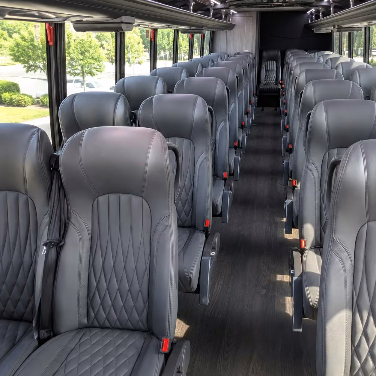 25 passenger minibus inside