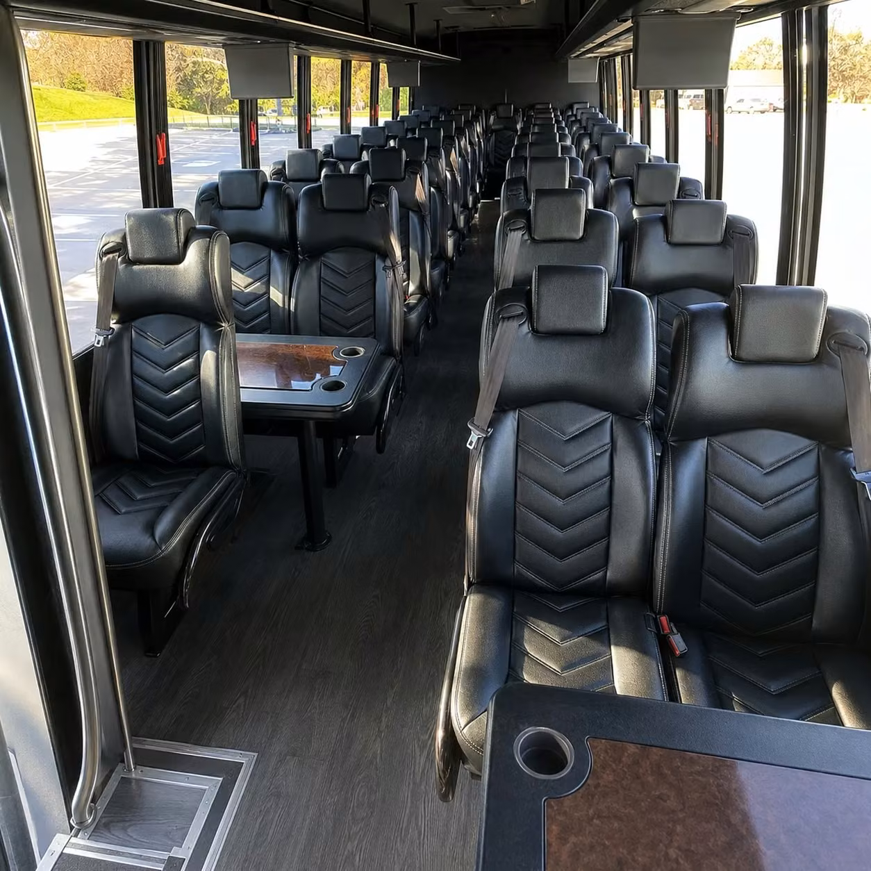 30 passenger minibus interior