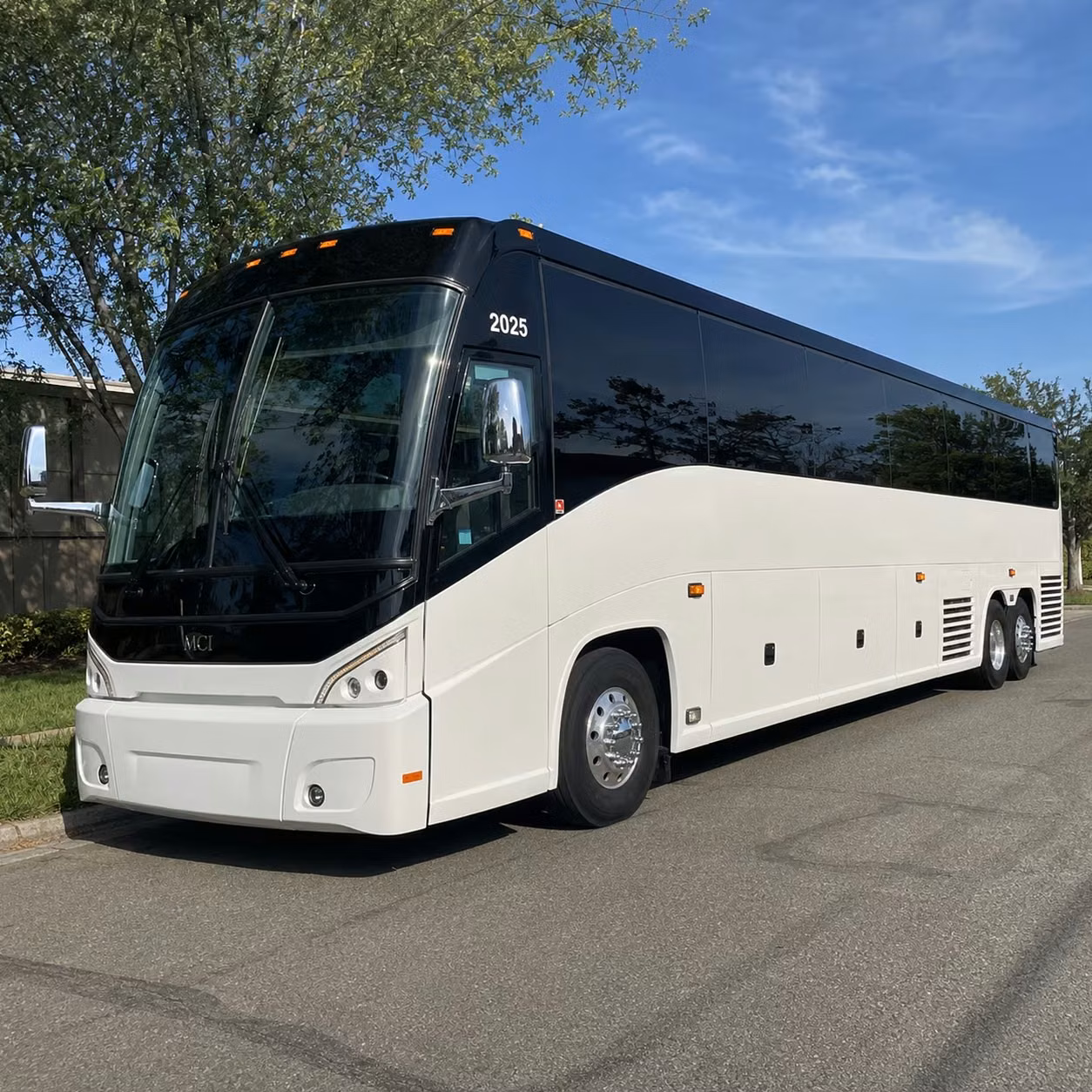 56 passenger charter bus