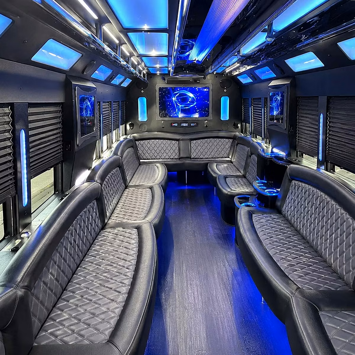 party bus interior