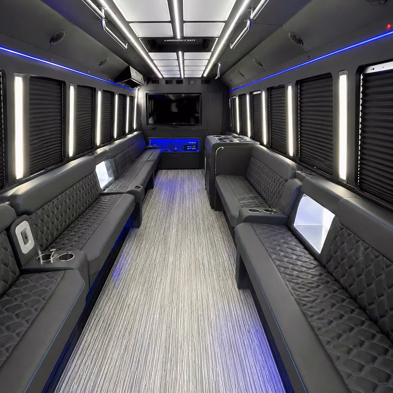 party buses for santa barbara prom night that keep the celebration going all evening