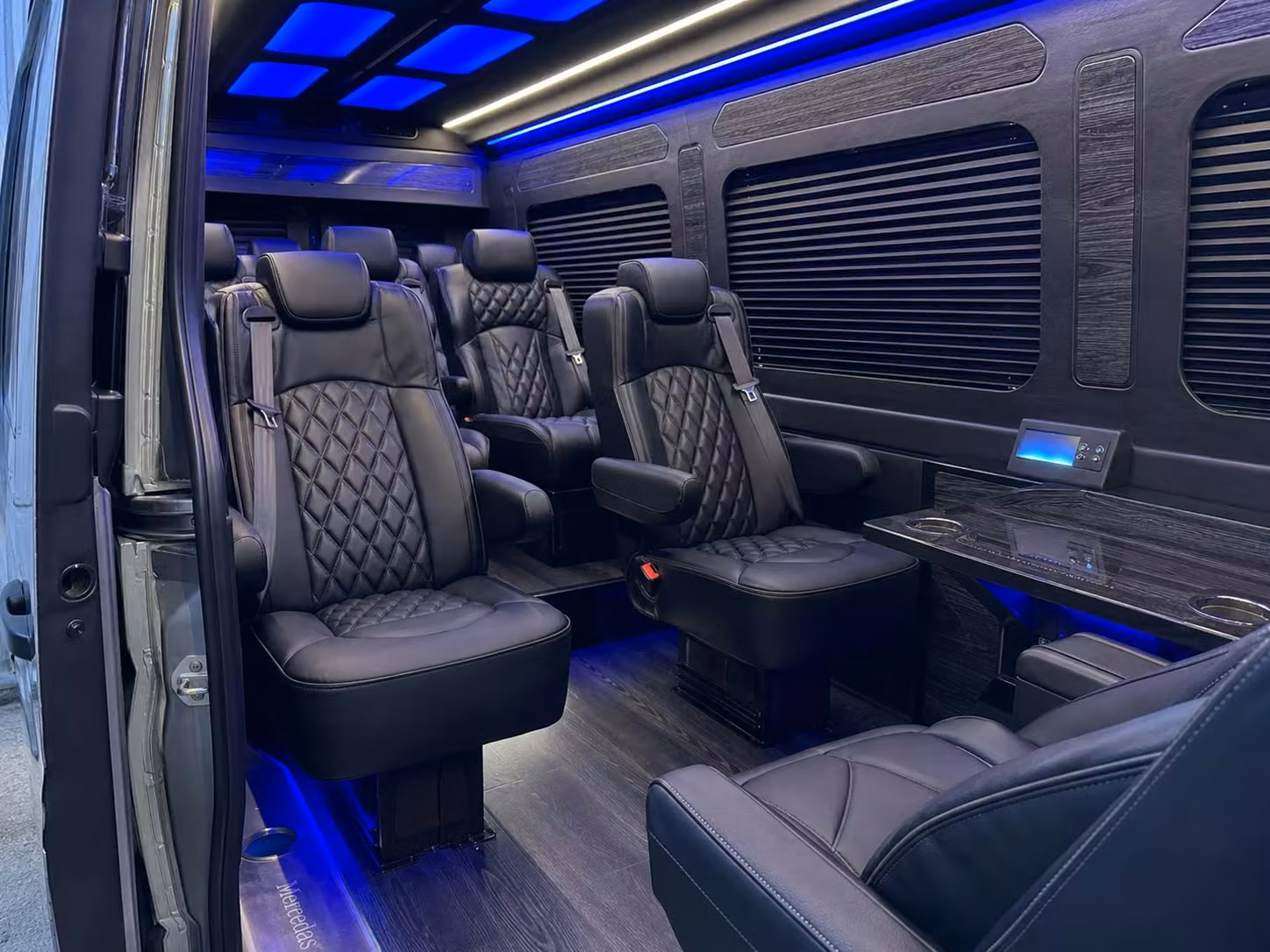 sprinter van transportation for groups and events across santa barbara