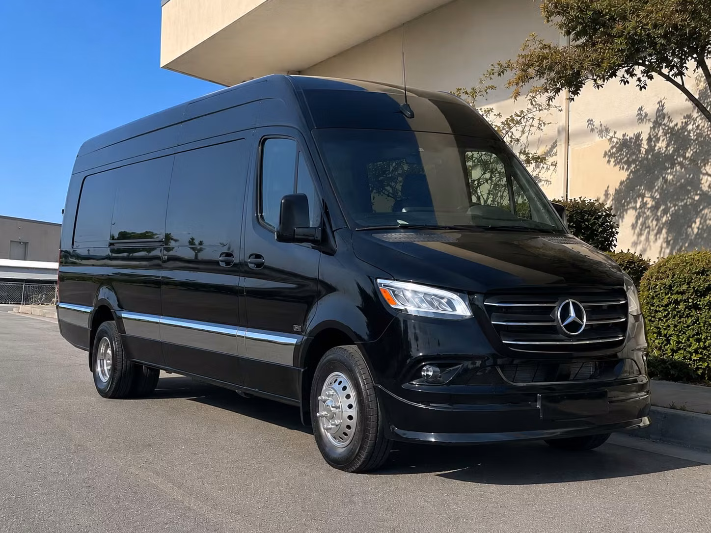 sprinter van with driver
